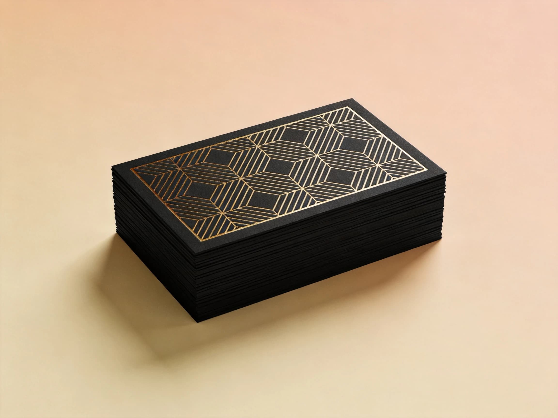 黑卡燙金
