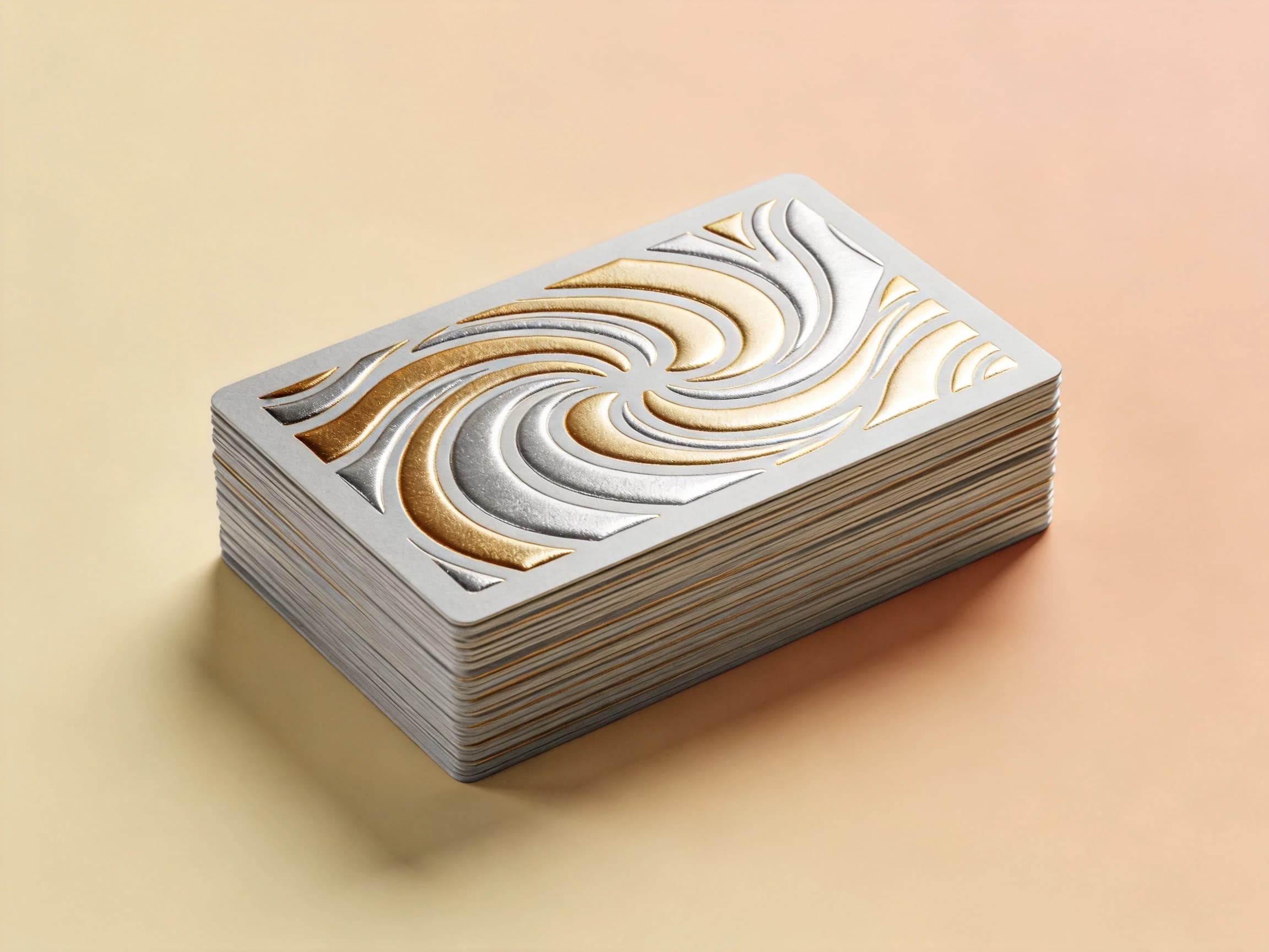3D立體浮金_浮銀名片