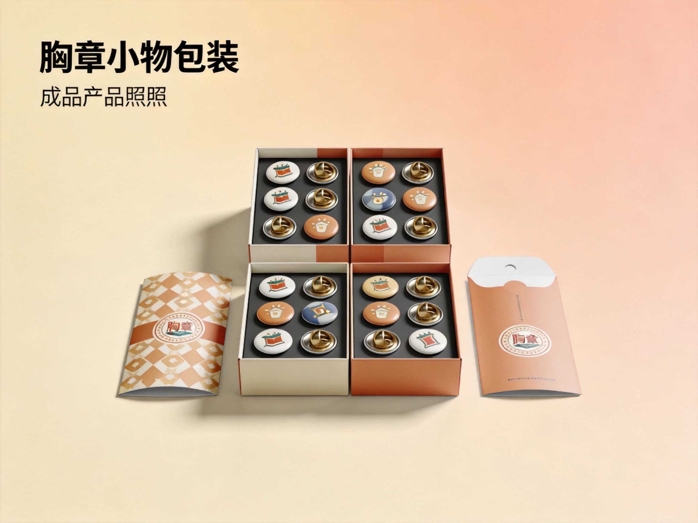 胸章小物包裝 - 好感度大提升！質感暴增小祕技。