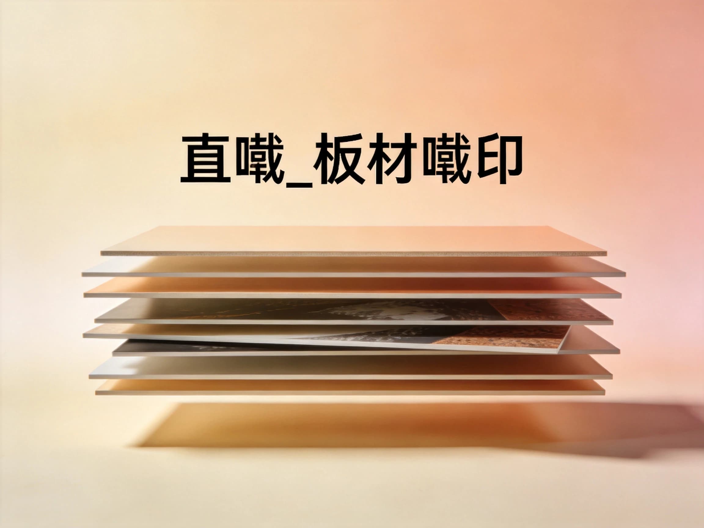 直接噴印 - 板材/紙材直噴印刷